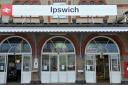 A person has died after being hit by a train on the main line between Ipswich and London