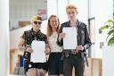 Thomas Clarkson Academy in Wisbech when students collected their A-Level results.