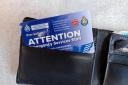 Hertfordshire Constabulary’s Pegasus card in a wallet