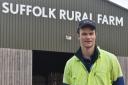 Toby Greenhalgh at the Suffolk Rural Farm - he started as the new farm manager in July 2024