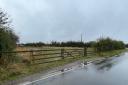 The land at Bardfield Road which was sold at auction