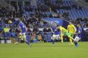 Borja Sainz opens the scoring for Norwich City