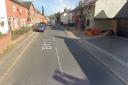 A house in Sproughton was hit by a lorry