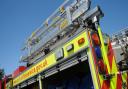 Firefighters have tackled an overnight fire at a property in Upwell