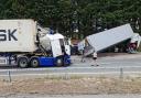 The crash happened on the A14 at Newmarket