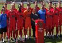 Cllr Susan Wallwork, mayor of Wisbech, visited Wisbech Town FC as the Fenmen thrashed Ely City 5-1 in the FA Cup.