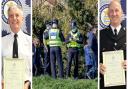 Chief Inspector Paul Ormerod (left) and Inspector Matt Snow have been commended for their work on policing the 2021 Boat Race at Ely. PC Nicola Lester was also commended