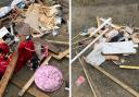 A man has been fined after waste from their household was found fly-tipped in Willingham.