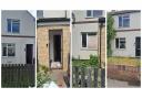 The four houses in New Barns, Ely, which a resident says have been empty for at least a year