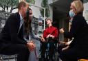 The Duke and Duchess of Cambridge on a visit to the  Milton branch of East Anglia's Children's Hospices (EACH)