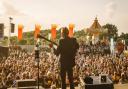 'Lessons in Love' lead singer Mark King, of Level 42, at The Cambridge Club Festival