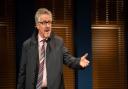 Griff Rhys Jones (Peter) in An Hour and a Half Late, which can be seen at Cambridge Arts Theatre.