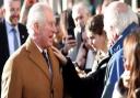 The Prince of Wales on a visit to Cambridge