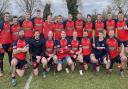 The Wisbech first team squad that beat Thetford in the London 3 Eastern Counties League.