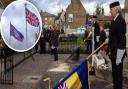 Chatteris marked 70 years to the day since the Queen took to the throne with a short ceremony at the town's war memorial.