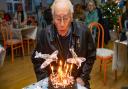 War veteran Bill Clasper was given a fitting surprise at Clare's Kitchen in Littleport ahead of his 100th birthday.