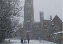 Will Cambridgeshire have a white Christmas in 2021? Pictured is Ely Cathedral in a winter wonderland. Picture; SARA FOOTER