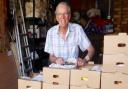 One food bank volunteer and trustee is Roger Peppiat (pictured), who is helping feed the most vulnerable in St Neots.