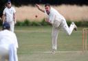 Wimblington Cricket Club will hold their annual 'lads vs dads' match between their under 13s team and their parents. Pictured: A Wimblington CC bowler in action.