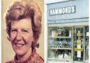 Bridget Hammond (left) ran Hammonds Camera Shop with husband Denis in Wisbech, as well as other premises.