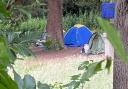 An encampment set up by homeless people near to Wisbech town centre could be removed if a closure notice is served by Fenland Council.