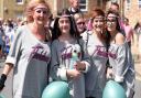 Organisers are hoping for a low-key return of the Chatteris Midsummer Festival, which this year, will hold a family colour fun run as well as other family-orientated events. Pictured: Some of the hundreds at the 2019 festival.