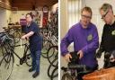 OWL bikes workshop run by Papworth Trust. 15 bikes intended for Ukrainian refugees were stolen.