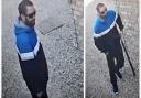 East Cambs Police want to question this man about a 'confiscated' replica sword