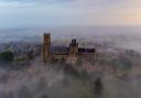 The cathedral - the great ship of The Fens - towers over the city of Ely