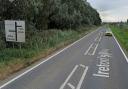 A man was taken to hospital after a car and a van crashed near the Arthur Rickwood site on the A142 between Chatteris and Mepal.