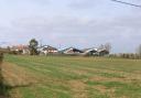 The field at Stretham where Larkfleet want to build 64 houses.