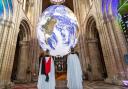 Luke Jerram''s spectacular seven-meter replica of planet Earth, 'Gaia', is on display in the nave of Ely Cathedral until July 31.