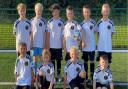 The newly-formed Doddington under-10s team ready for their first season after benefitting from a Team Sports award.