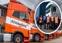 Knowles Transport has bought Stretham-based Masters Logistical Services. The team involved with the deal is pictured.