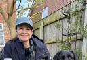 Guide Dogs mobility specialist Beverly Brocklehurst and trainee guide dog May