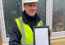 Dan Miles, site manager at Primrose Grove in Wimblington