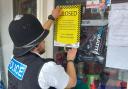 The Whittlesey Local Store at 46 Market Street, Whittlesey, has been temporarily closed by police following complaints about sales of illicit items and organised crime.