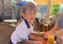 Five-year-old Benedict Blyth collapsed at Barnack Primary School in Peterborough after being taken ill. 