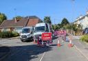 King Street in Wimblington is shut for five days due to a water leak.