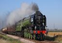 A steam locomotive's bank holiday unveiling has been delayed