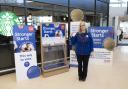 As part of Tesco's Stronger Starts campaign, between 12-1pm, shoppers in the Wisbech store can take a lucky dip to find a gold version of Tesco’s famous blue voting token.