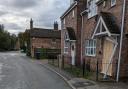 The house in Norfolk Street, Wimblington, remains boarded up following the drugs raid.