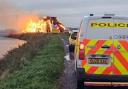 600 tonnes of straw caught fire at a farm in March on October 20. 