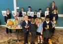 Kingsfield Primary School in Chatteris donates to food bank