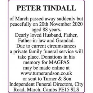 PETER TINDALL