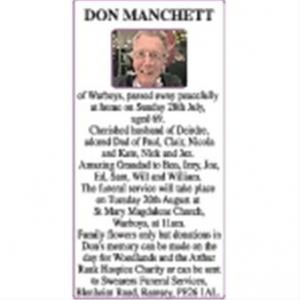 DON MANCHETT