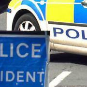 One person has been taken to hospital with serious injuries after a single vehicle crash