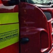 Fire crews from Cambridgeshire and Norfolk tackled a house blaze in Bell's Drove between Welney and Littleport.