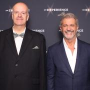 Neil is pictured meeting the actor, producer and director Mel Gibson, near to London’s o2 in November of last year.