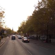 A total eight men have received penalties after violence on East Street, Cambridge (pictured) before a football match